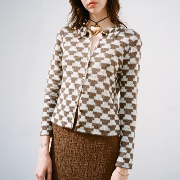 Lisa Says Gah Leti Button Up Sweater - Picture 1 of 5